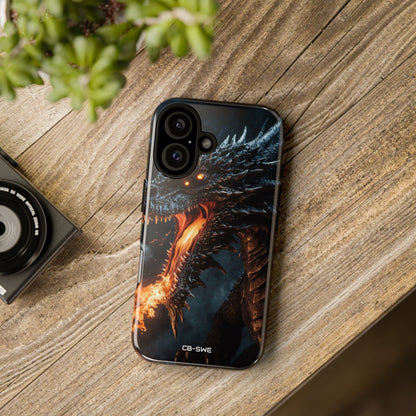 Fiery Breath Erupts - iPhone Case