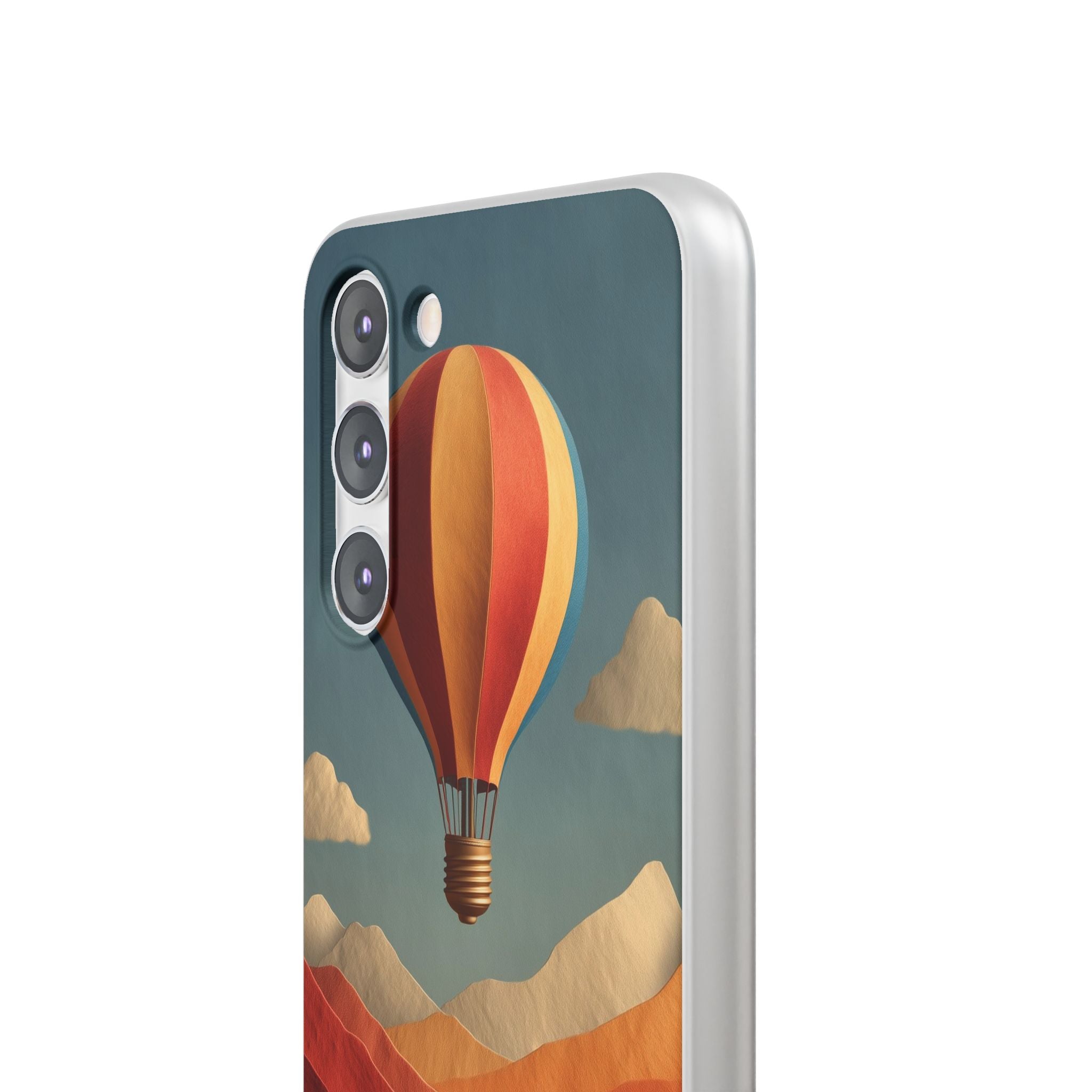 Lightbulb Balloon Samsung S23 Plus Case - Soft