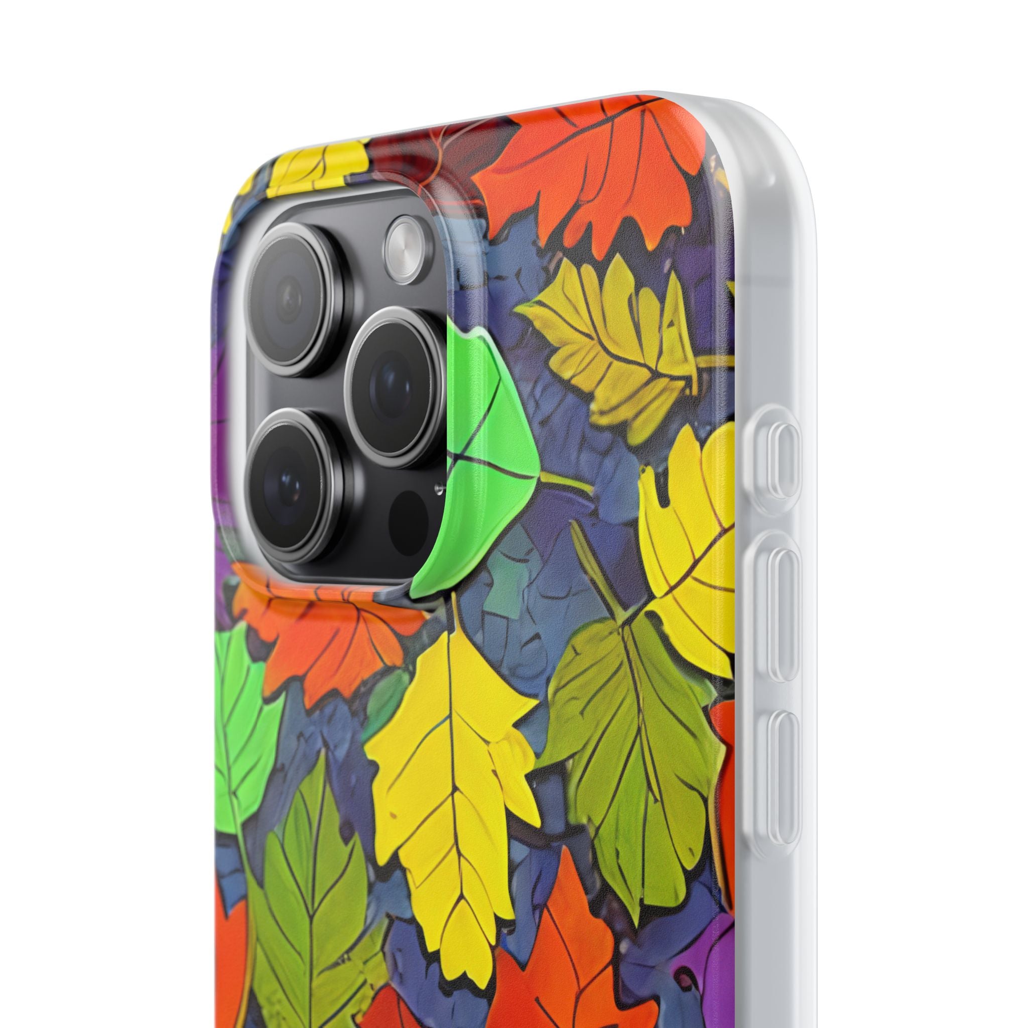Vivid Leafburst iPhone 15 Pro Max Case - Soft