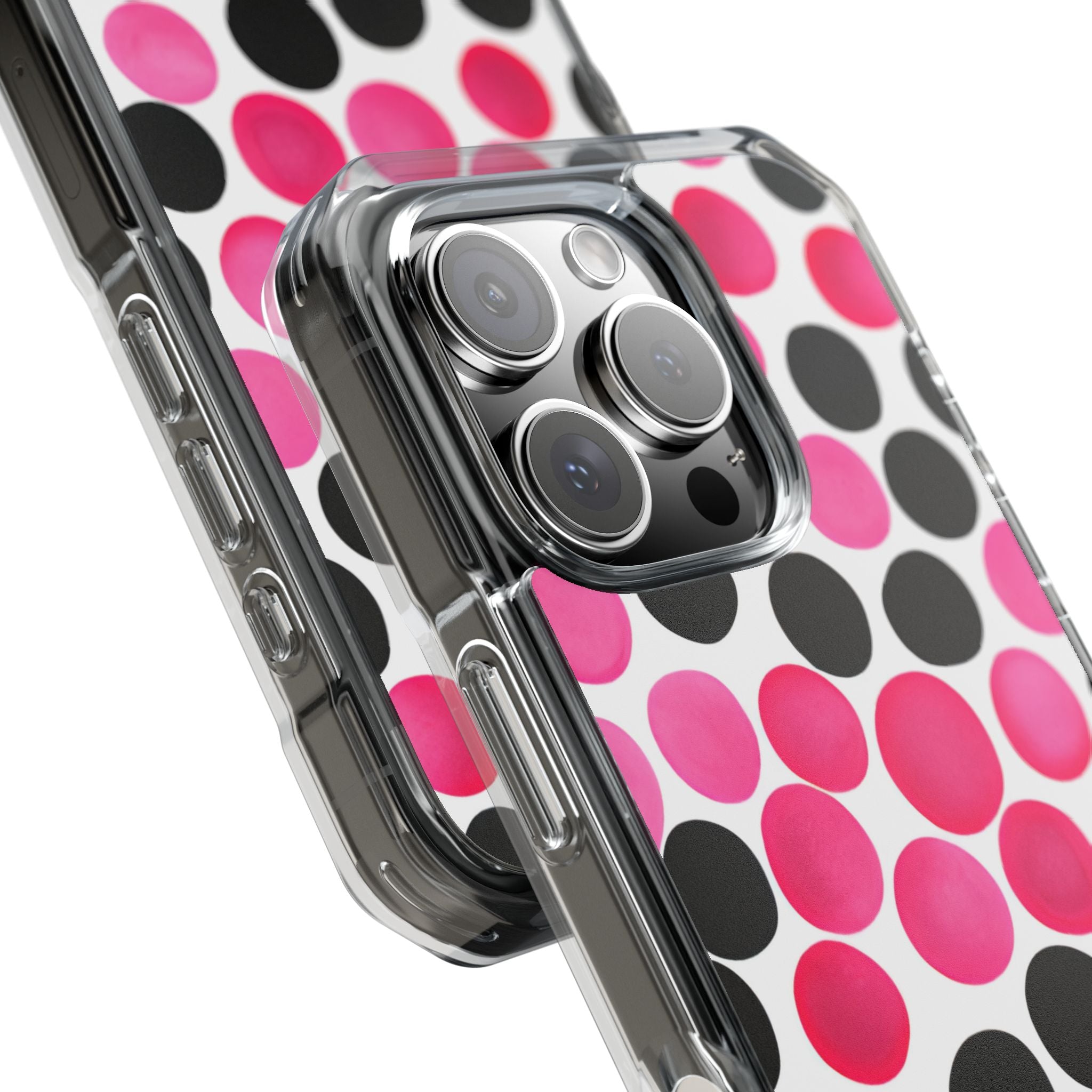 Pulsing Circles Illusion iPhone Case - Impact