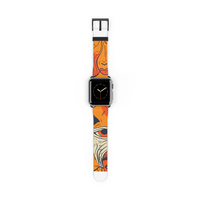 Overlapping Faces - Watch Band
