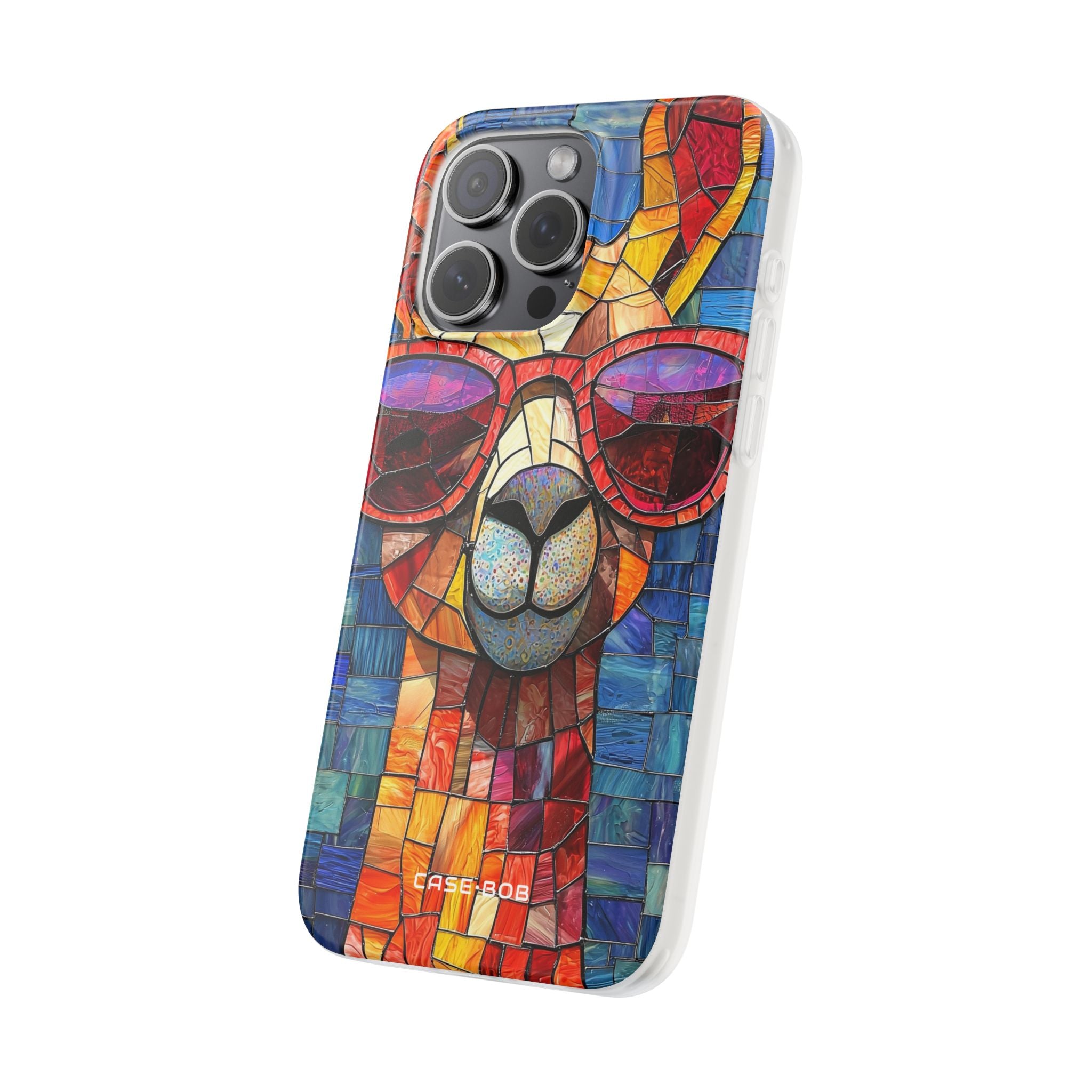 Llama Glow iPhone 15 Pro Max Case - Soft