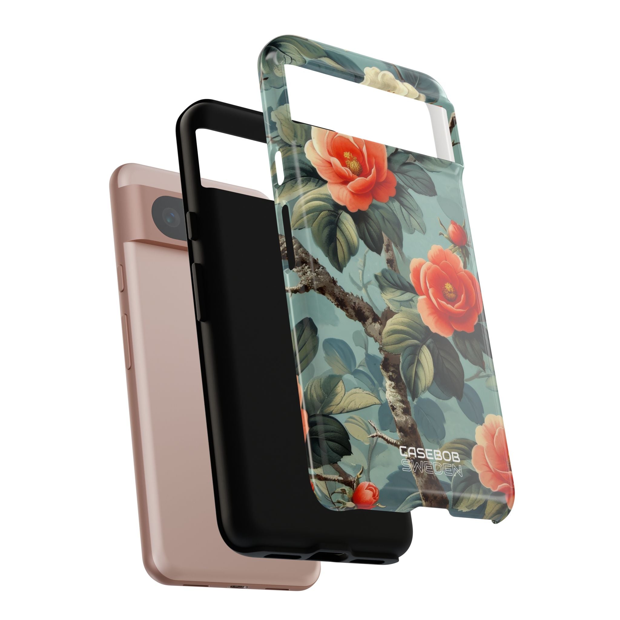 Arazzo Coral Blossom Google Pixel 8 - Tough