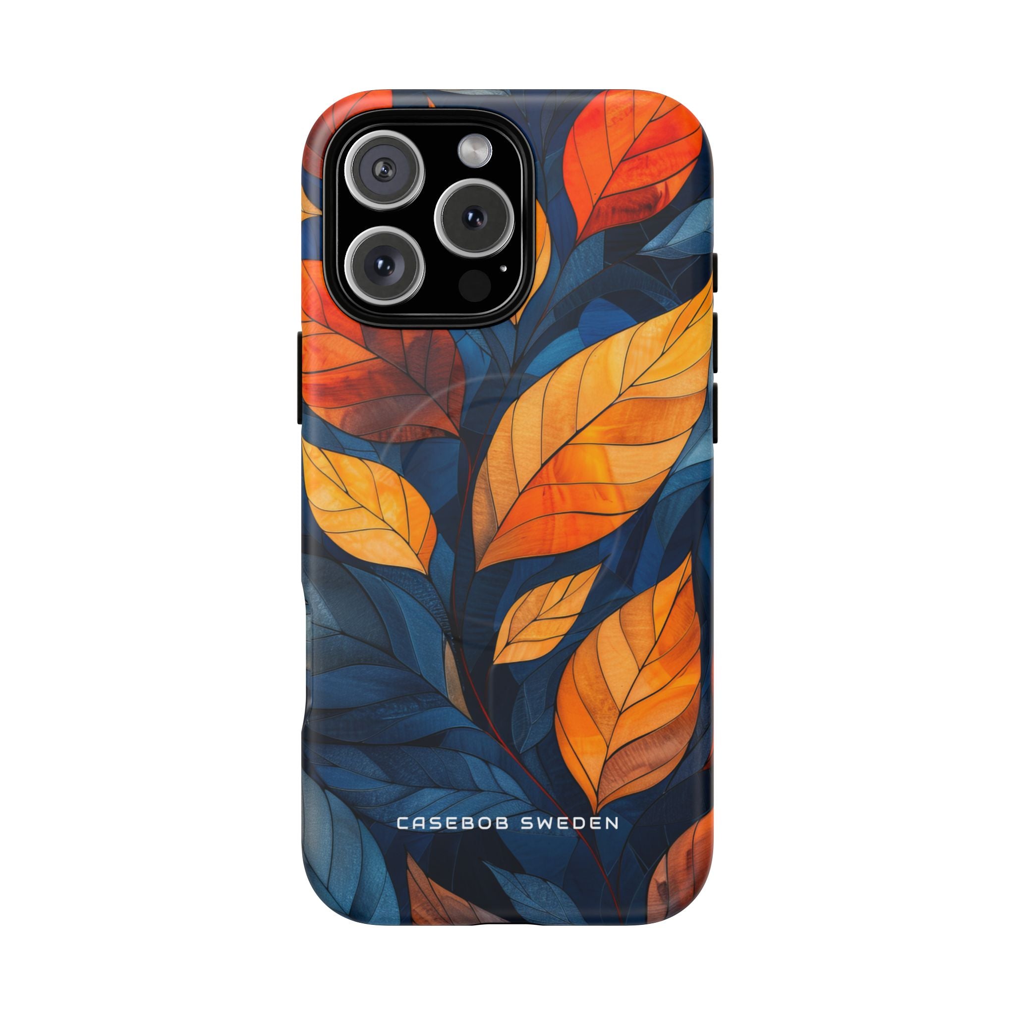 Stained Glass Blossoms iPhone 16 | Tough+ Phone Case