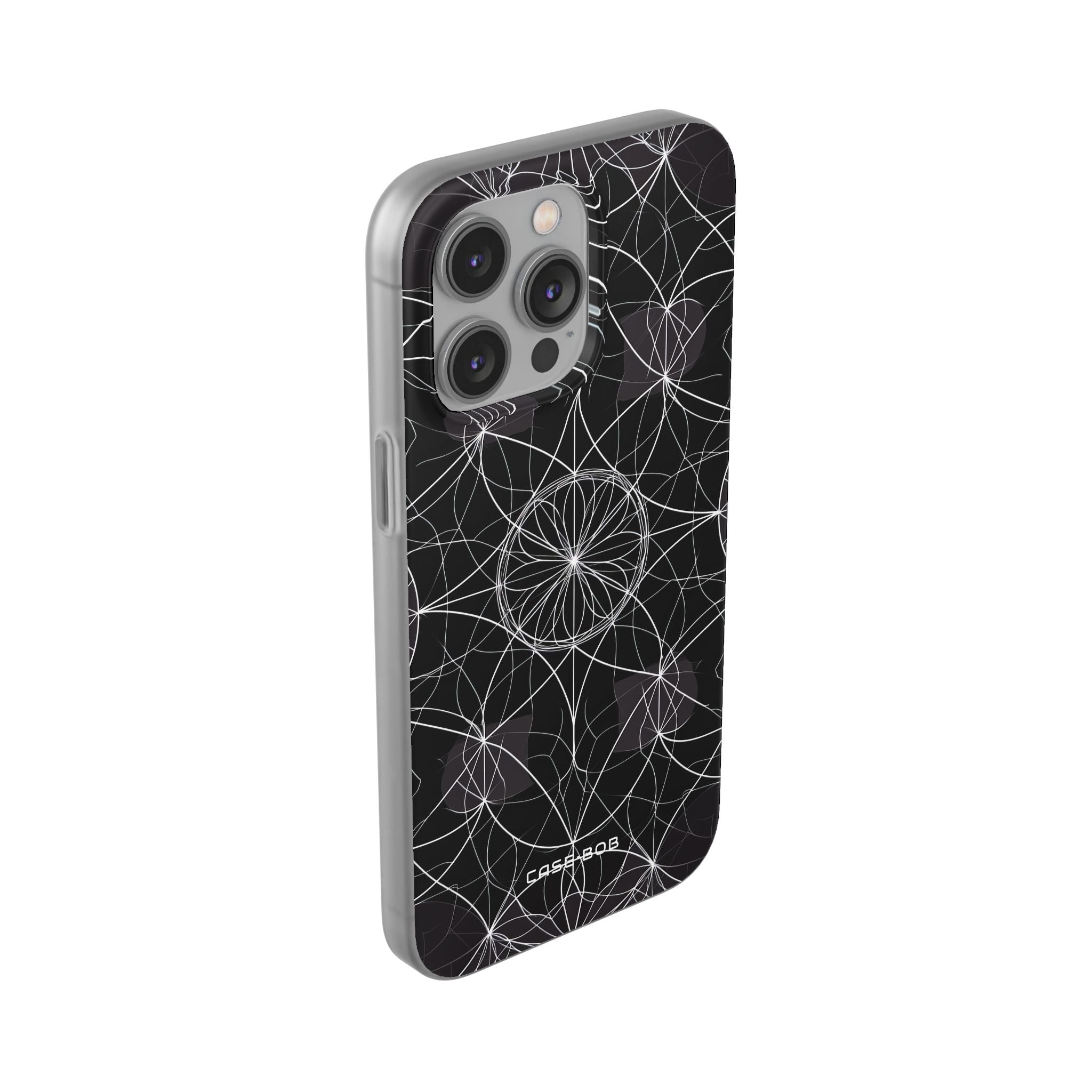 Radiant Petal Orbit iPhone 14 Pro Max Case - Soft