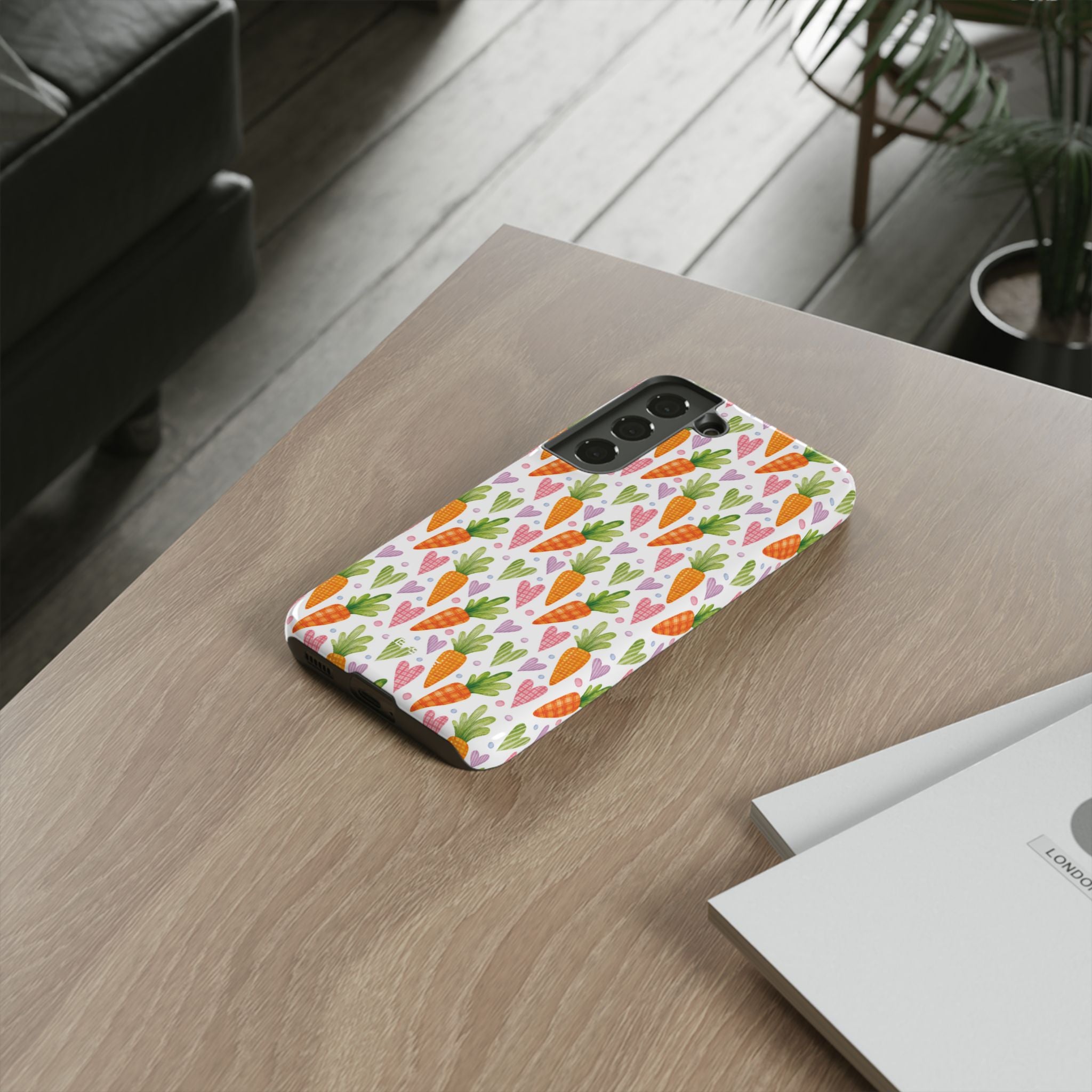 Carrots Embrace Hearts - Samsung Case