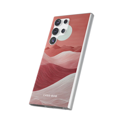 White Orb Dunes Samsung S23 Ultra Case - Soft