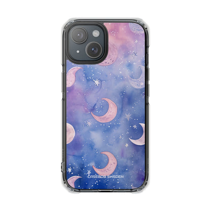 Celestial Dreamscape - Clear Impact iPhone 15 Phone Case