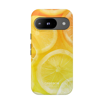 Citrus Splash Burst Google Pixel 9 - Tough