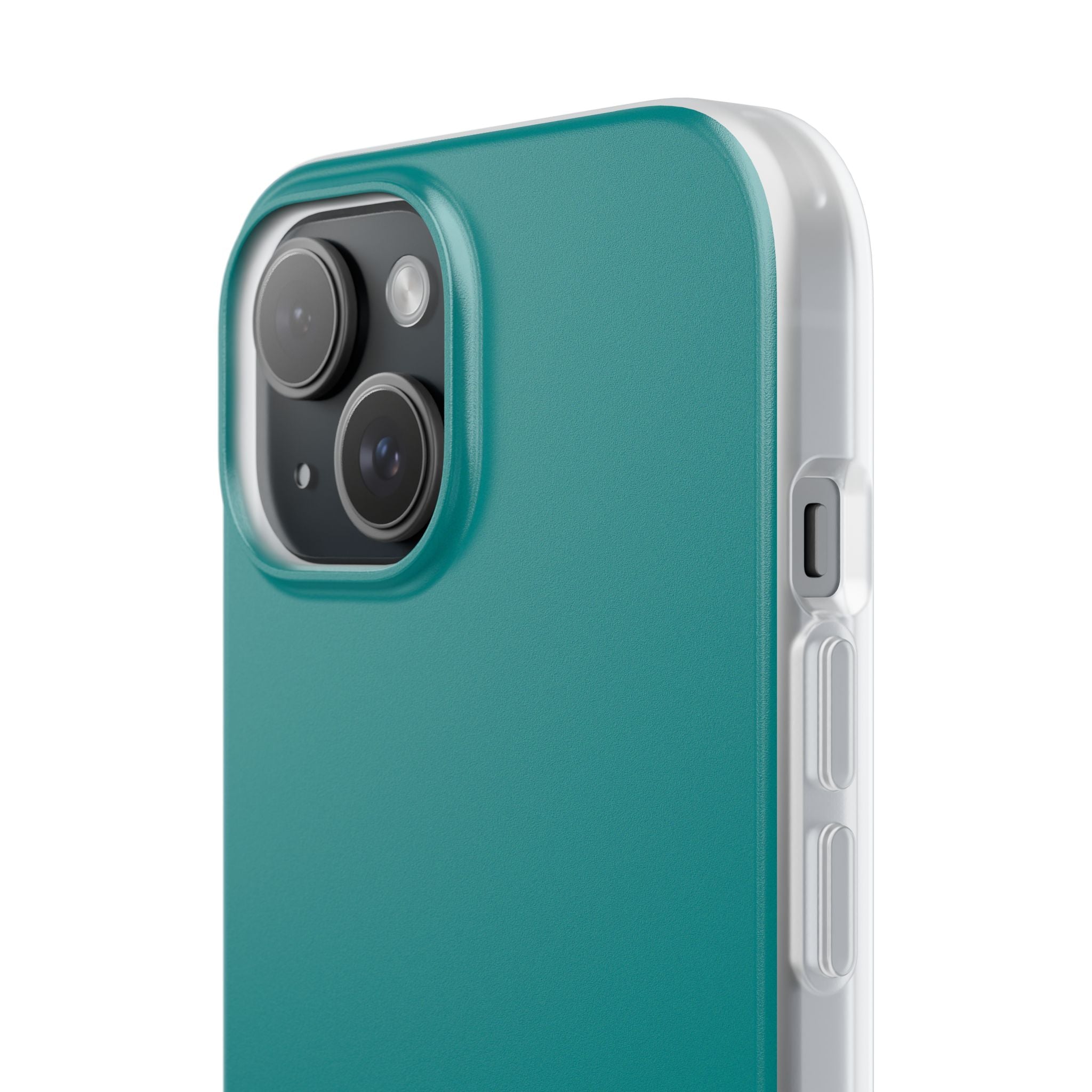 Dark Cyan iPhone 15 - Flexi Phone Case