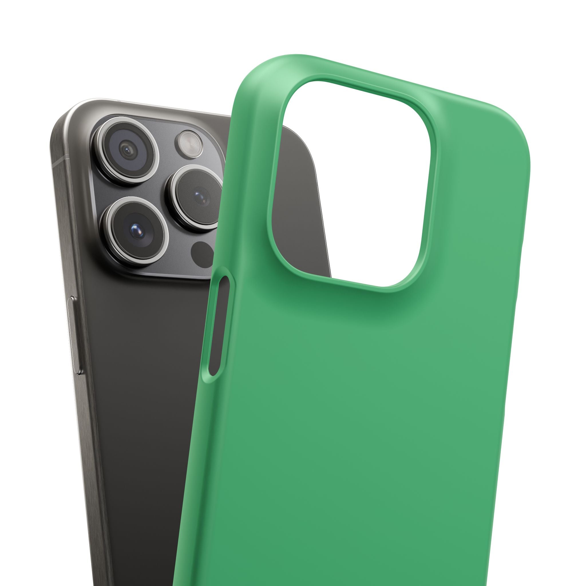 Medium Sea Green iPhone 15 - Slim Phone Case