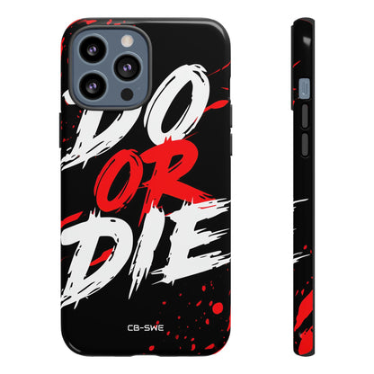Intense Typography Contrast - iPhone Case