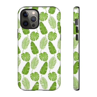 Tropical Leaf Harmony - iPhone Case