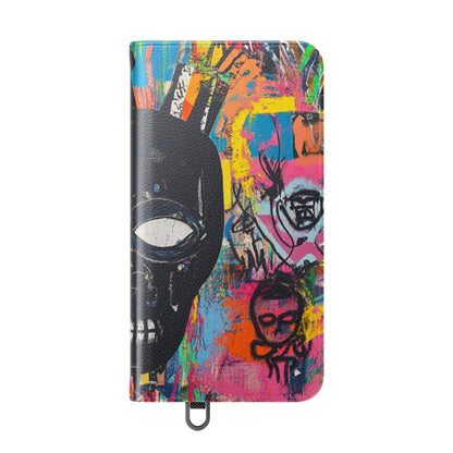 Neon Skull Burst - Samsung S24 Plus Case - Wallet