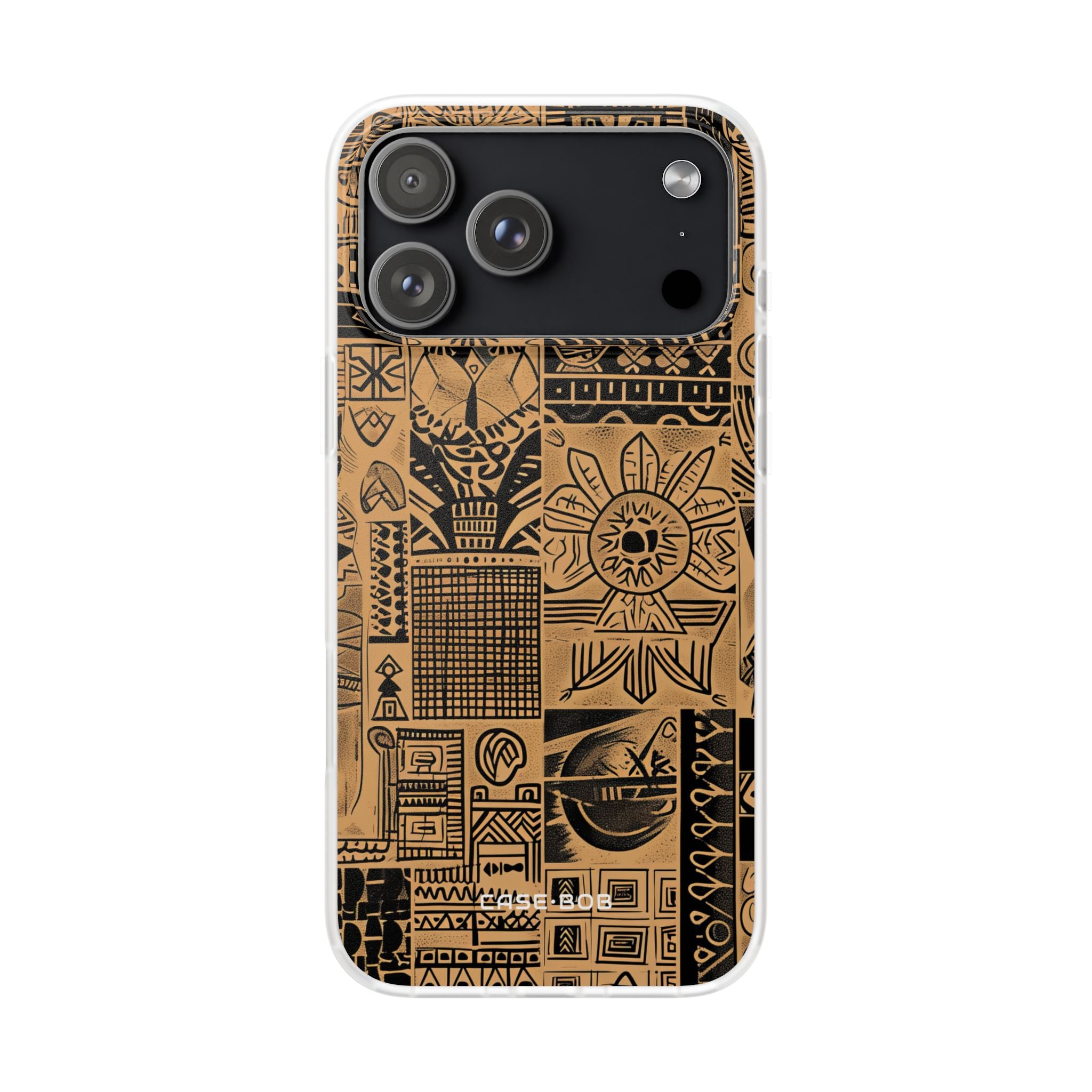 Tribal Faces iPhone 17 Pro MaxCase - Soft