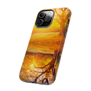 Golden Sundown - Protective Phone Case