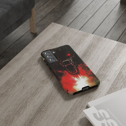 Bloodmoon Wolf's Lament  Samsung S21 - Tough Phone Case