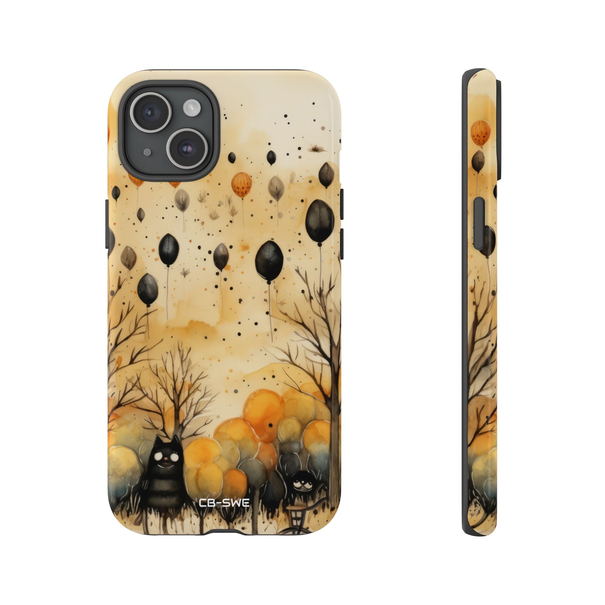 Balloons Drift Skyward - iPhone Case