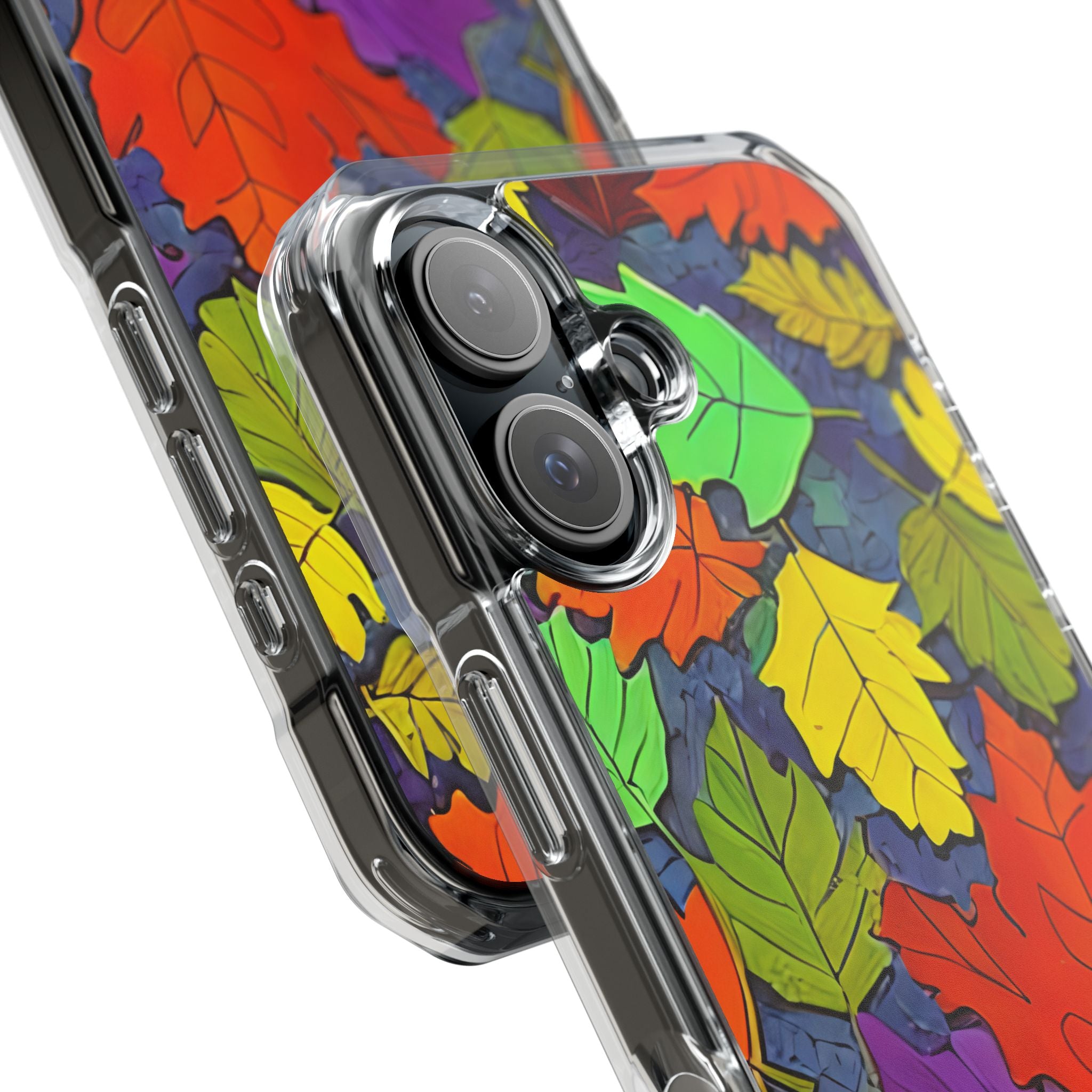 Vivid Leafburst iPhone 15 Case - Impact