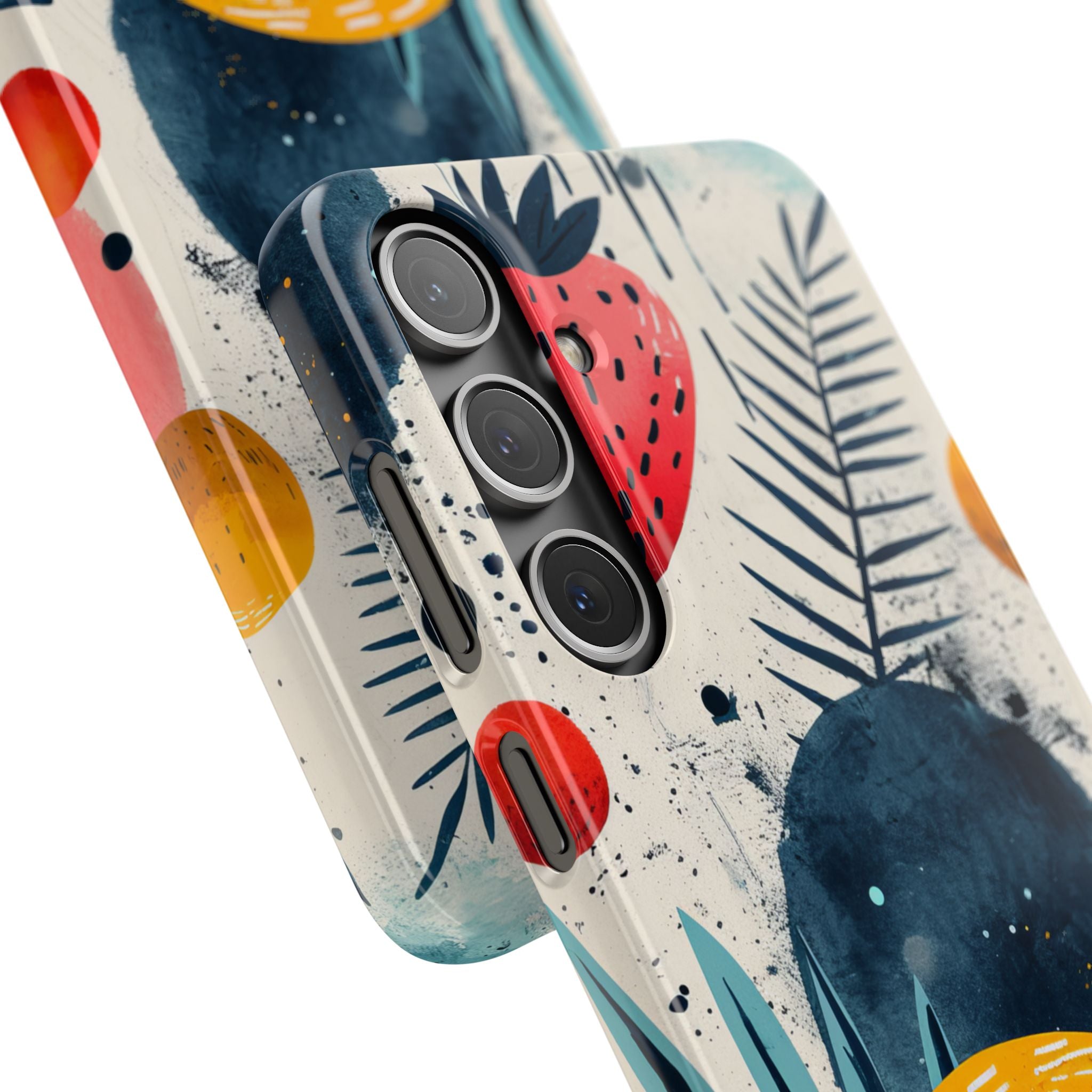 Vibrant Fruit Canvas - Slim Samsung S24 Phone Case