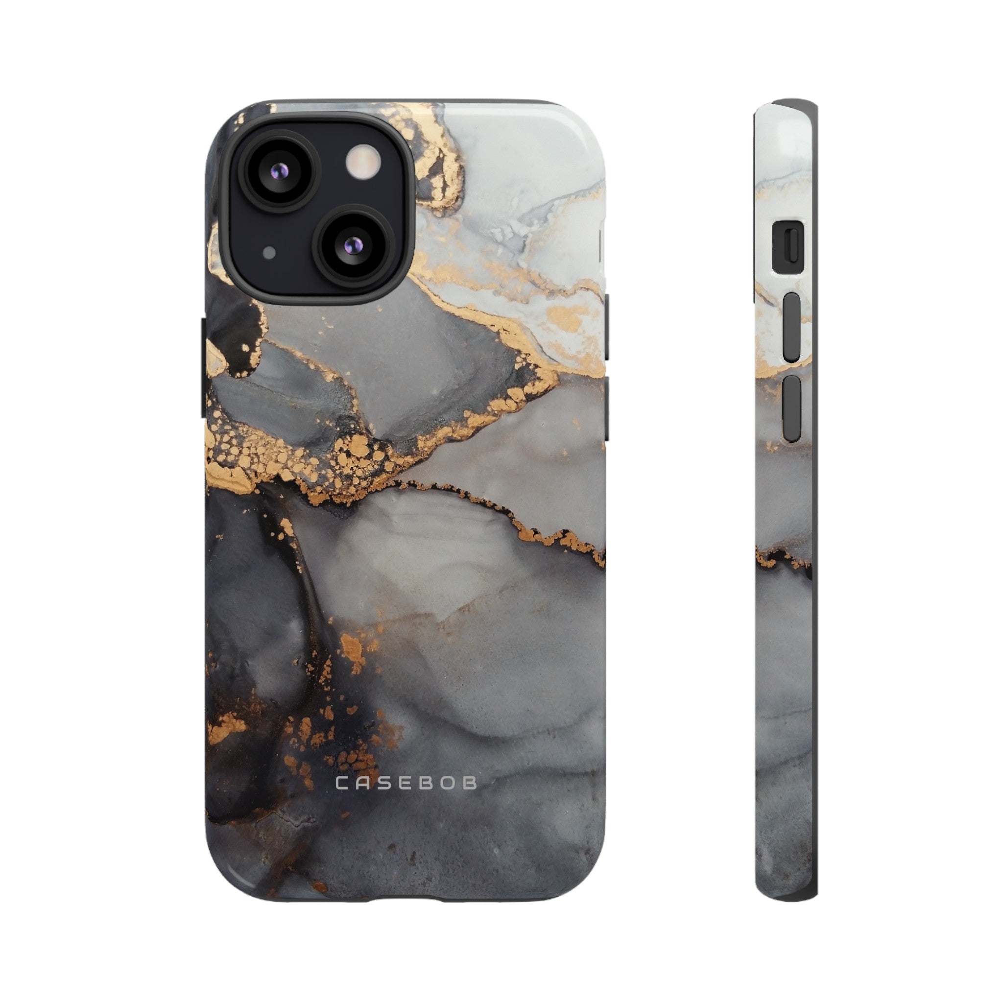 Grey Marble - Protective Phone Case