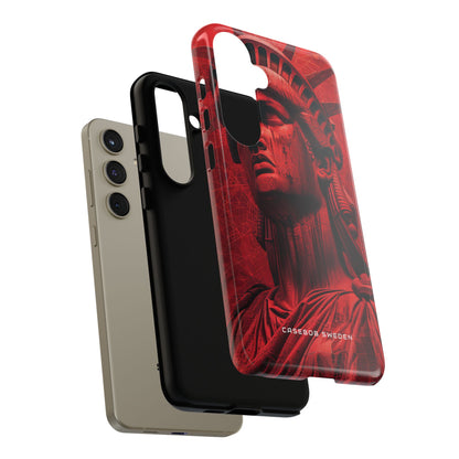 Zen Red Liberty Vision Samsung S24 - Tough Phone Case