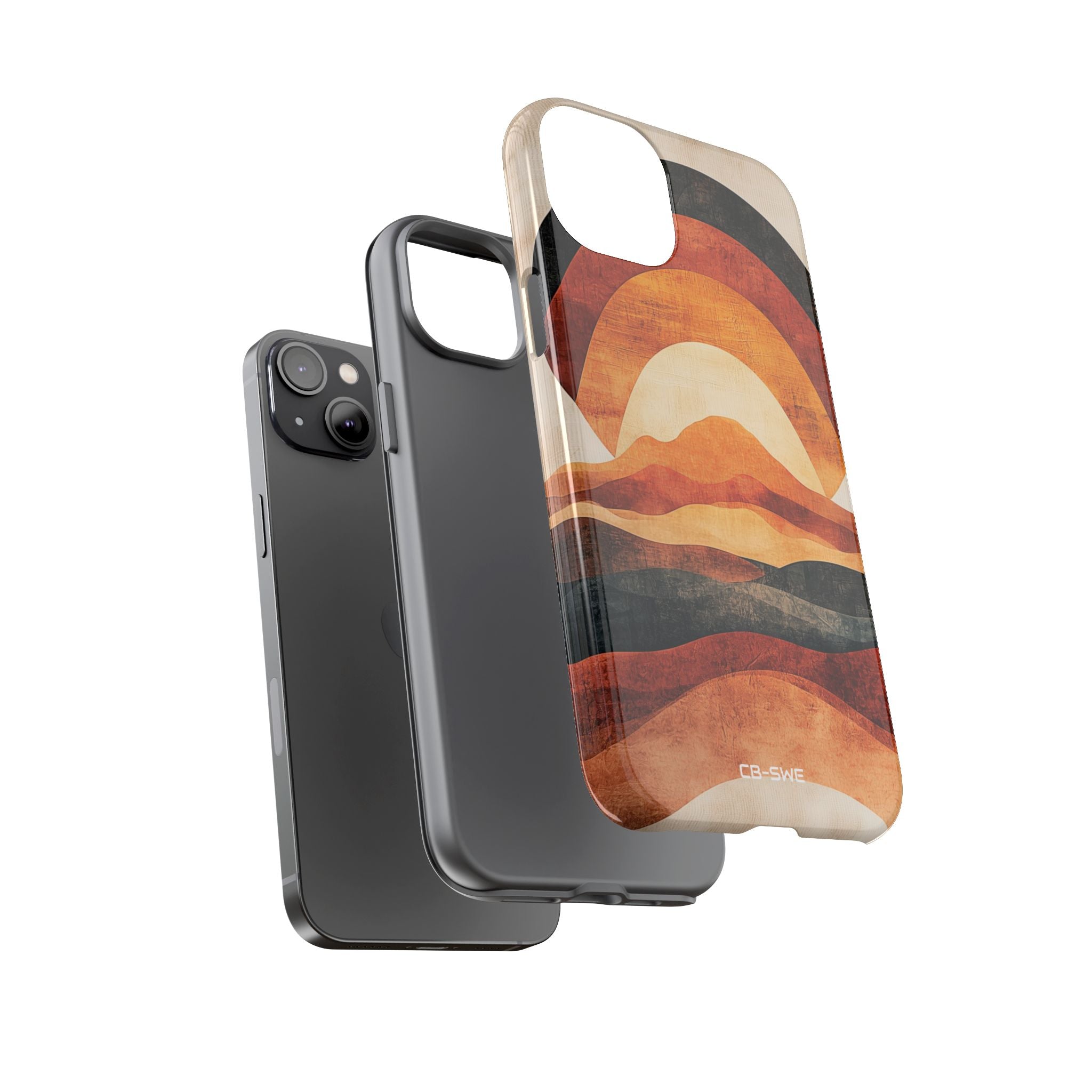 Sunrise Embraces Mountains - iPhone Case