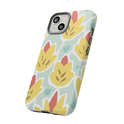 Summer Yellow Happy Flower - Protective Phone Case