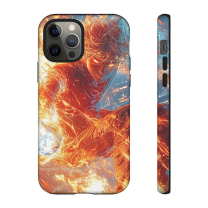 Flames Dance Wildly - iPhone Case