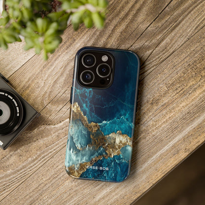 Golden Veins iPhone 16 Pro Case - Tough