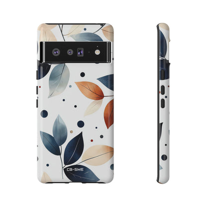 Leaves And Circles - Google Pixel Case