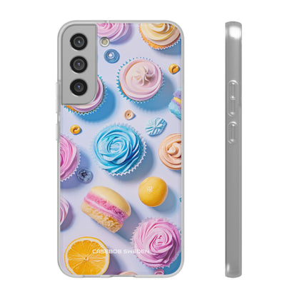 Pastel Whimsy Desserts - Flexi Samsung S22 Phone Case