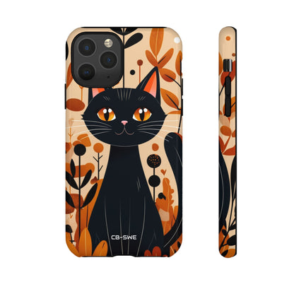 Autumnal Cat Whimsy - iPhone Case