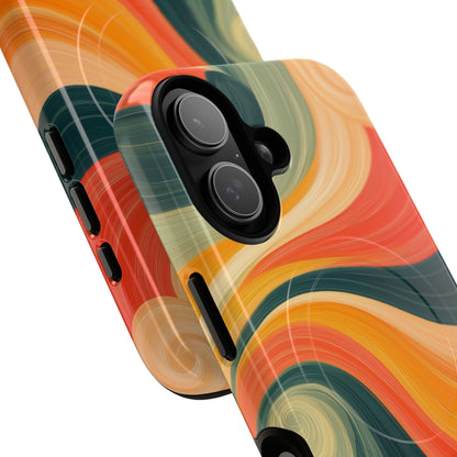 Swirling Ember iPhone 17 Case - Tough+