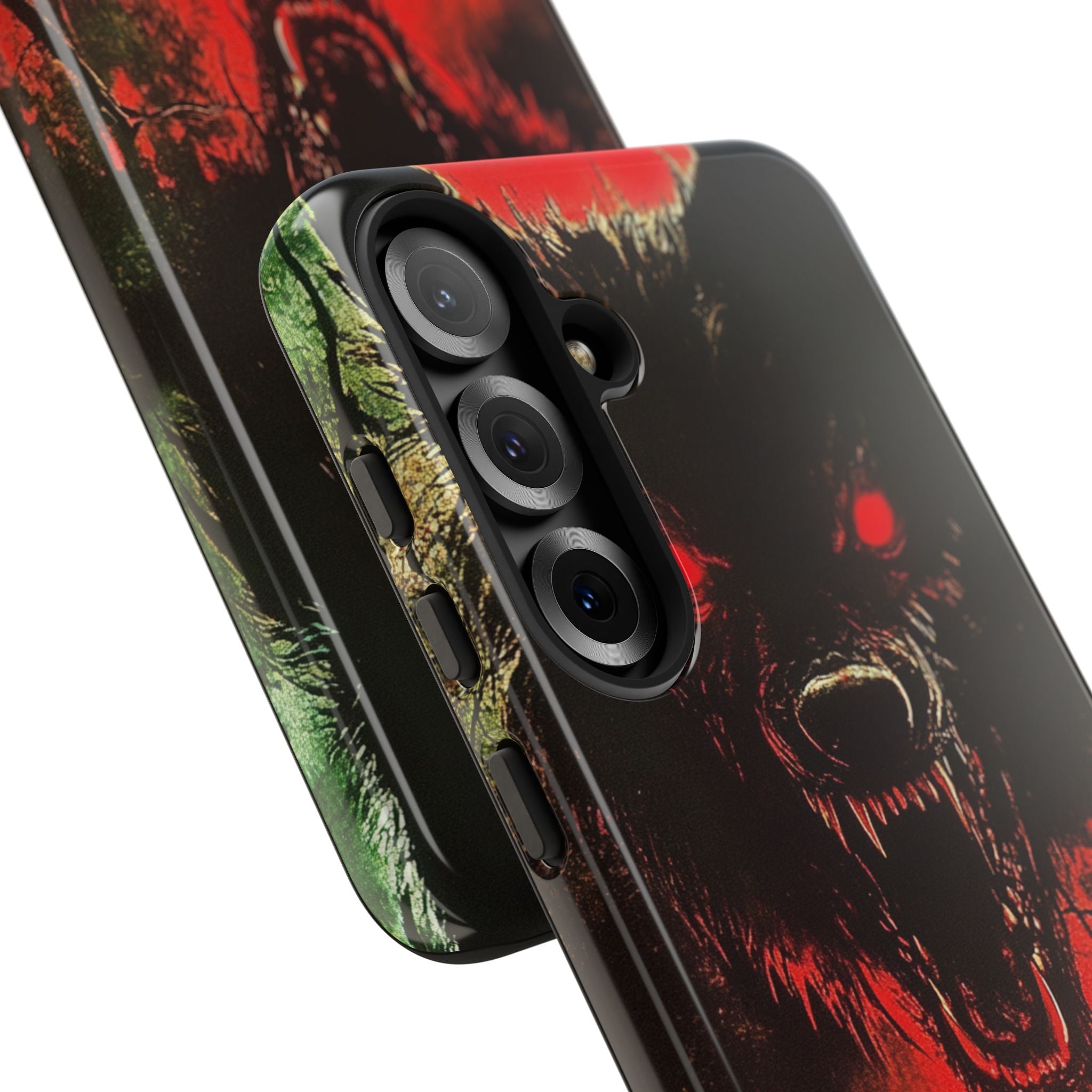 Crimson Wolf Samsung S25 Plus Case - Tough