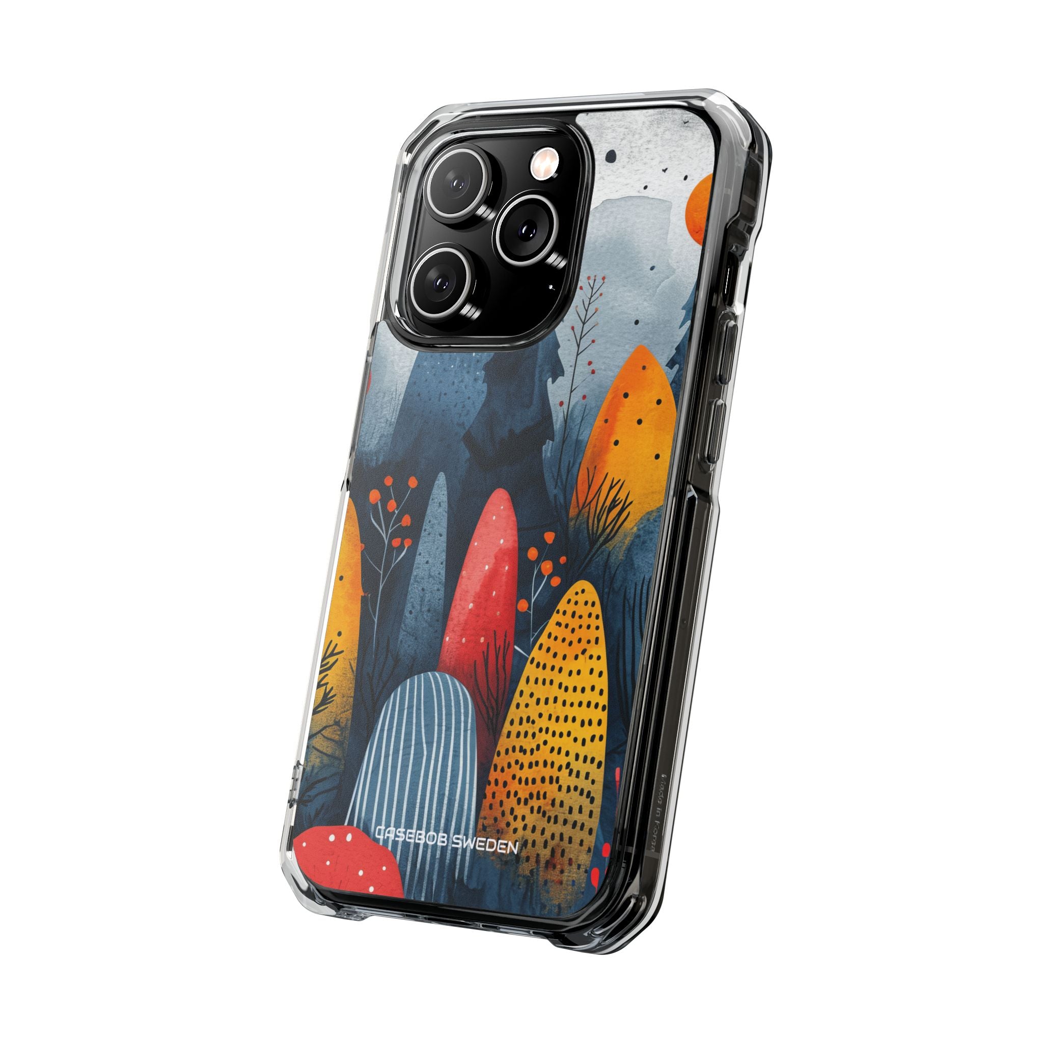 Whimsical Nature - Clear Impact iPhone 14 Phone Case