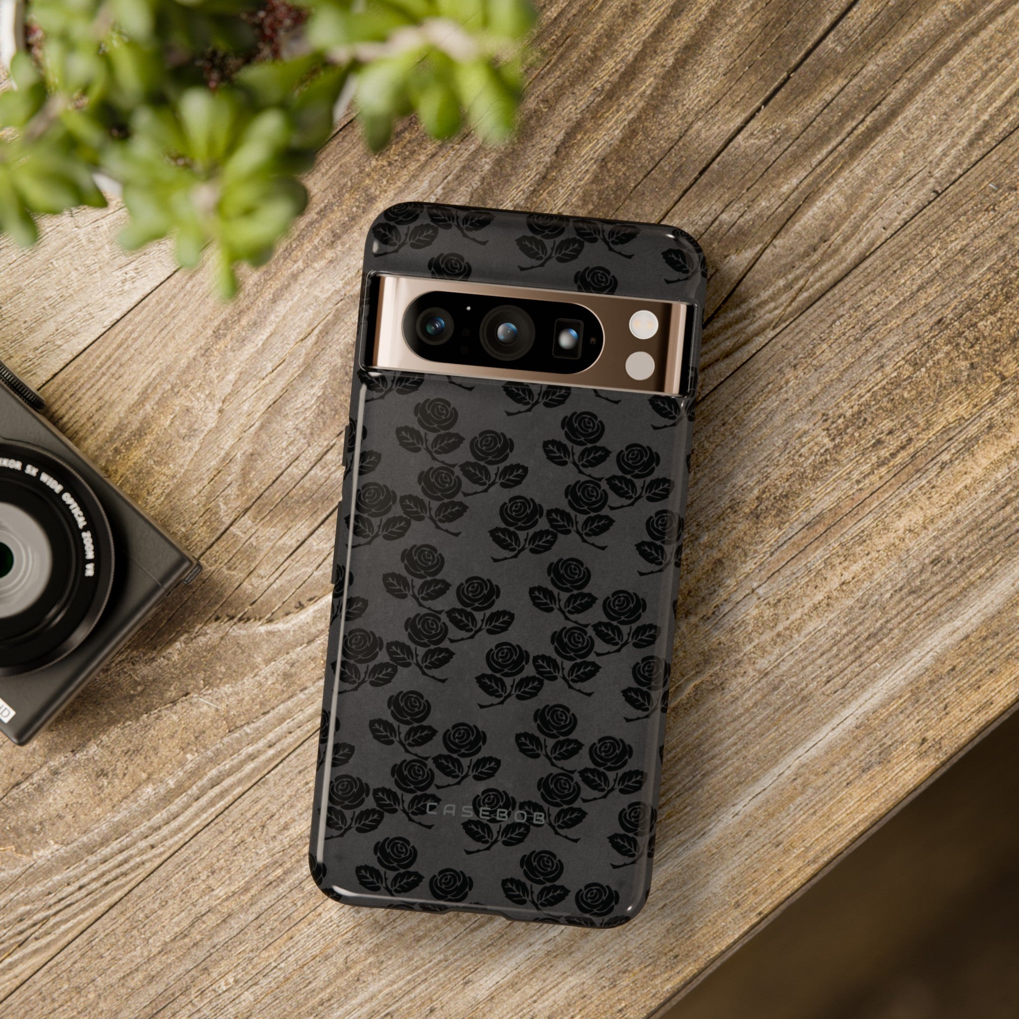 Surrunge Gothic Flower - Protective Phone Case