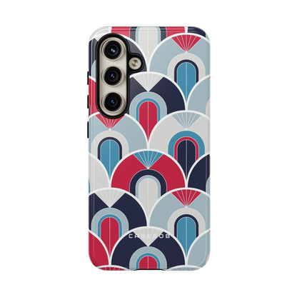 Blue Retro - Protective Phone Case