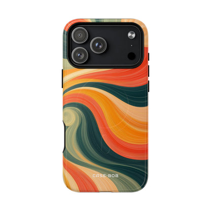 Swirling Ember iPhone 17 Pro Max Case - Tough+