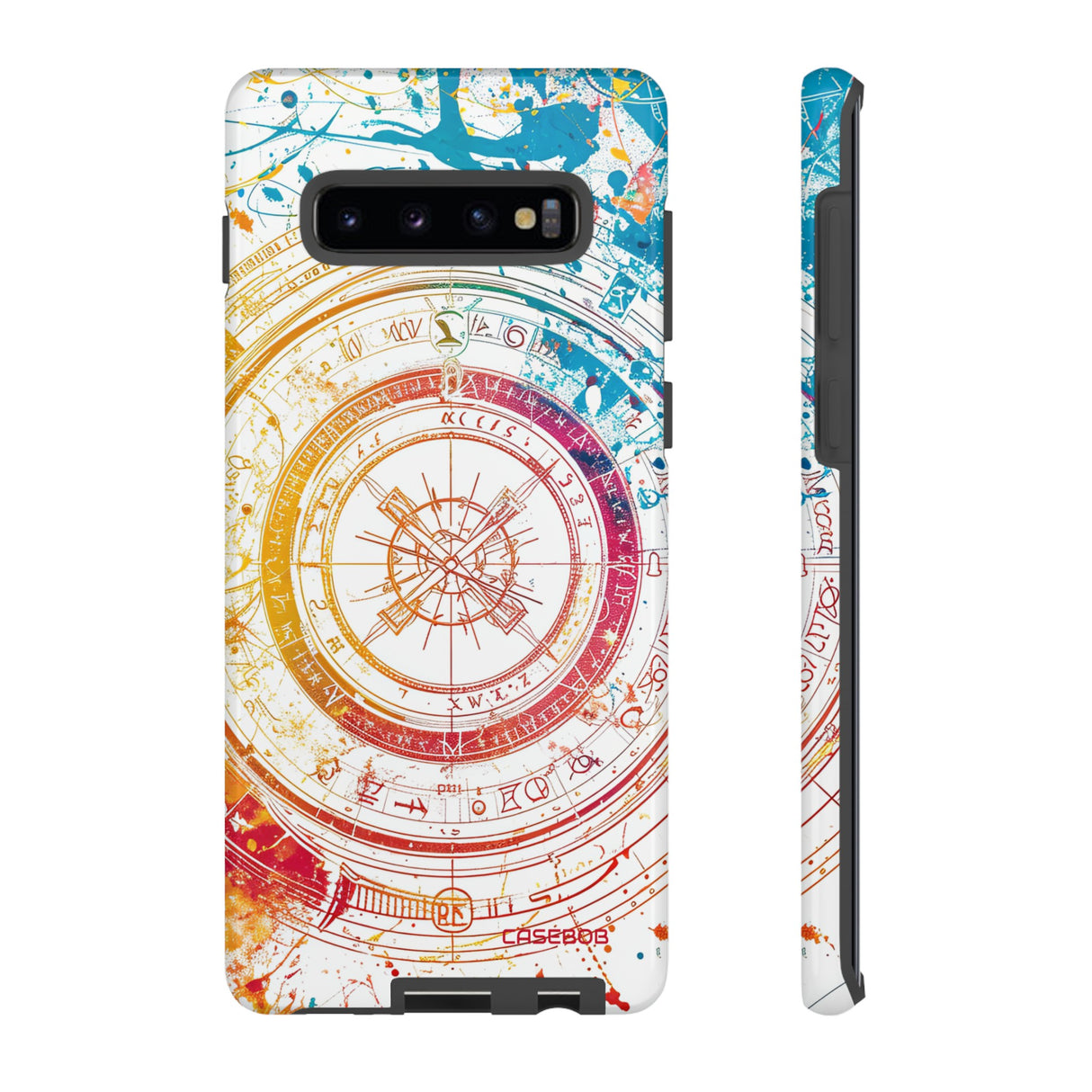 Astrological Wheel Wonders - Protective Phone Case