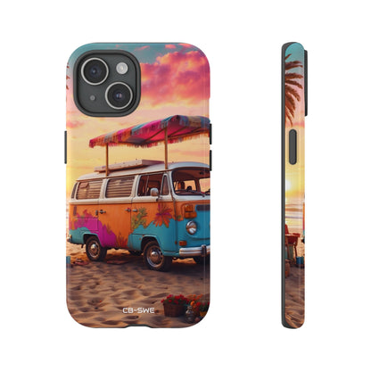 **Van Rests at Shore** - iPhone Case
