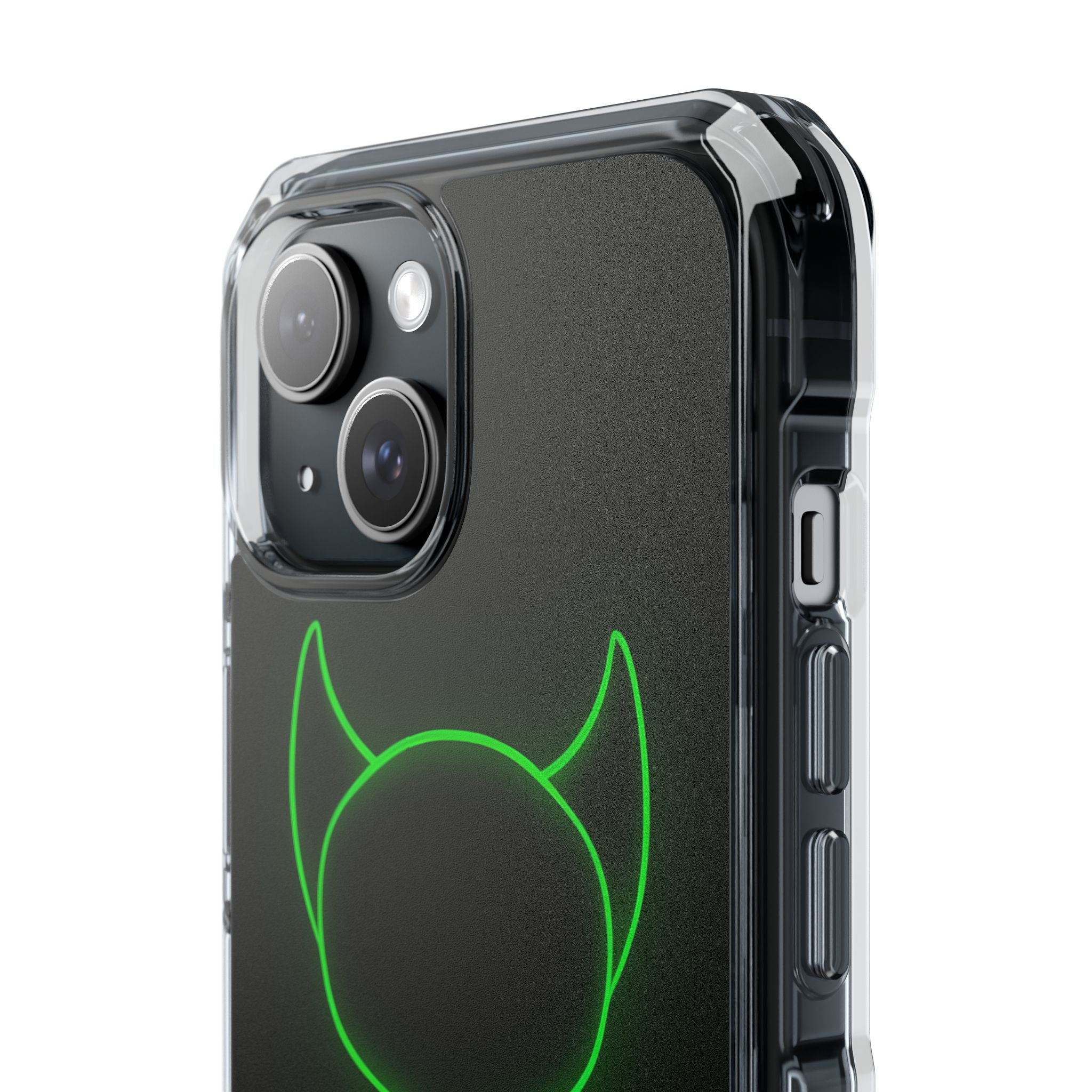 Neon Horned Spirit iPhone 15 Case - Impact