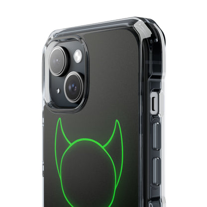 Neon Horned Spirit iPhone 15 Case - Impact