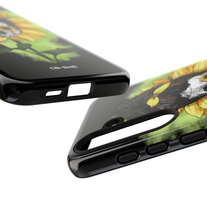 Sunflower Skull Fusion - Samsung Case