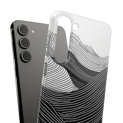 Undulating Horizon Waves Samsung S23 - Slim Phone Case