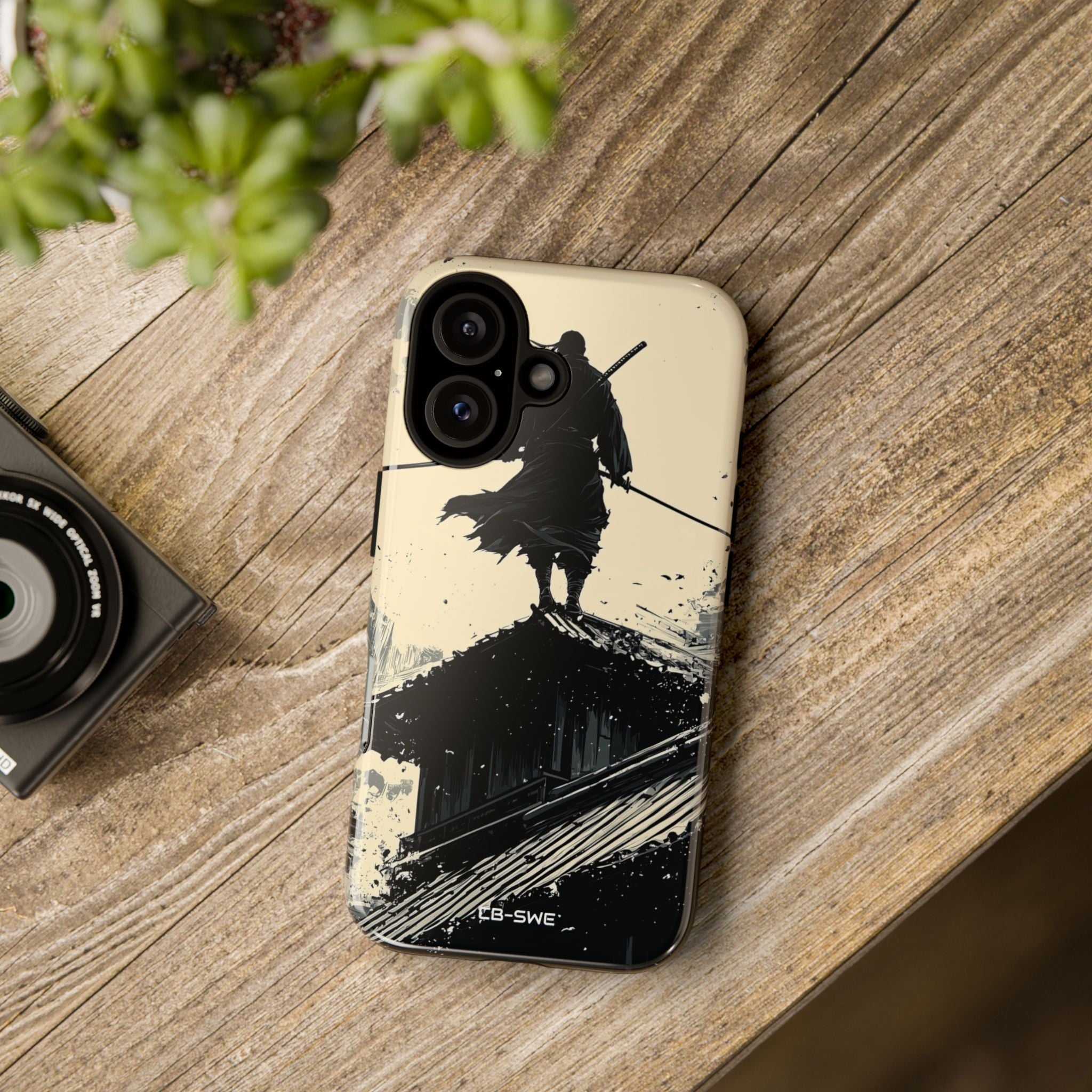 Moonlit Warrior Stands - iPhone Case