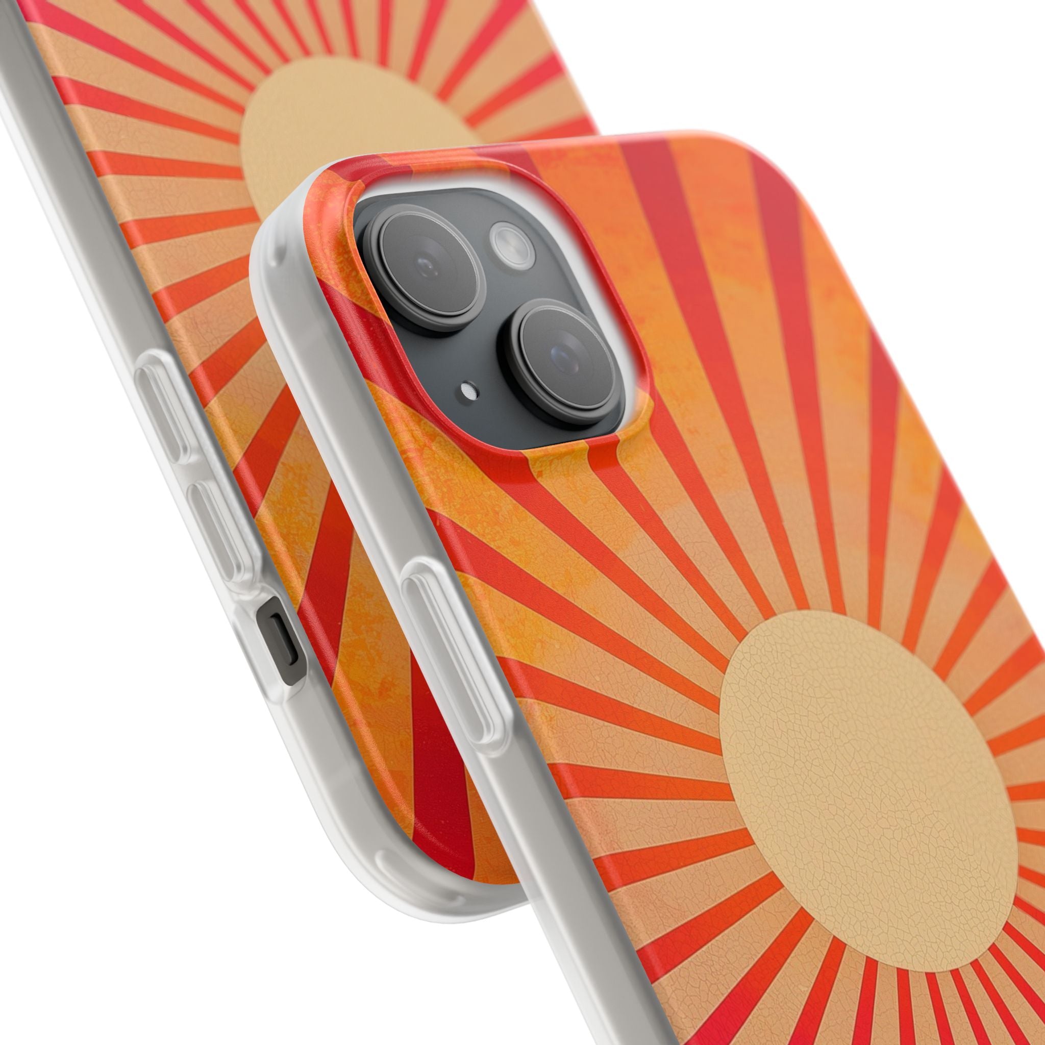 Sunburst Radiance iPhone 15 Plus Case - Soft