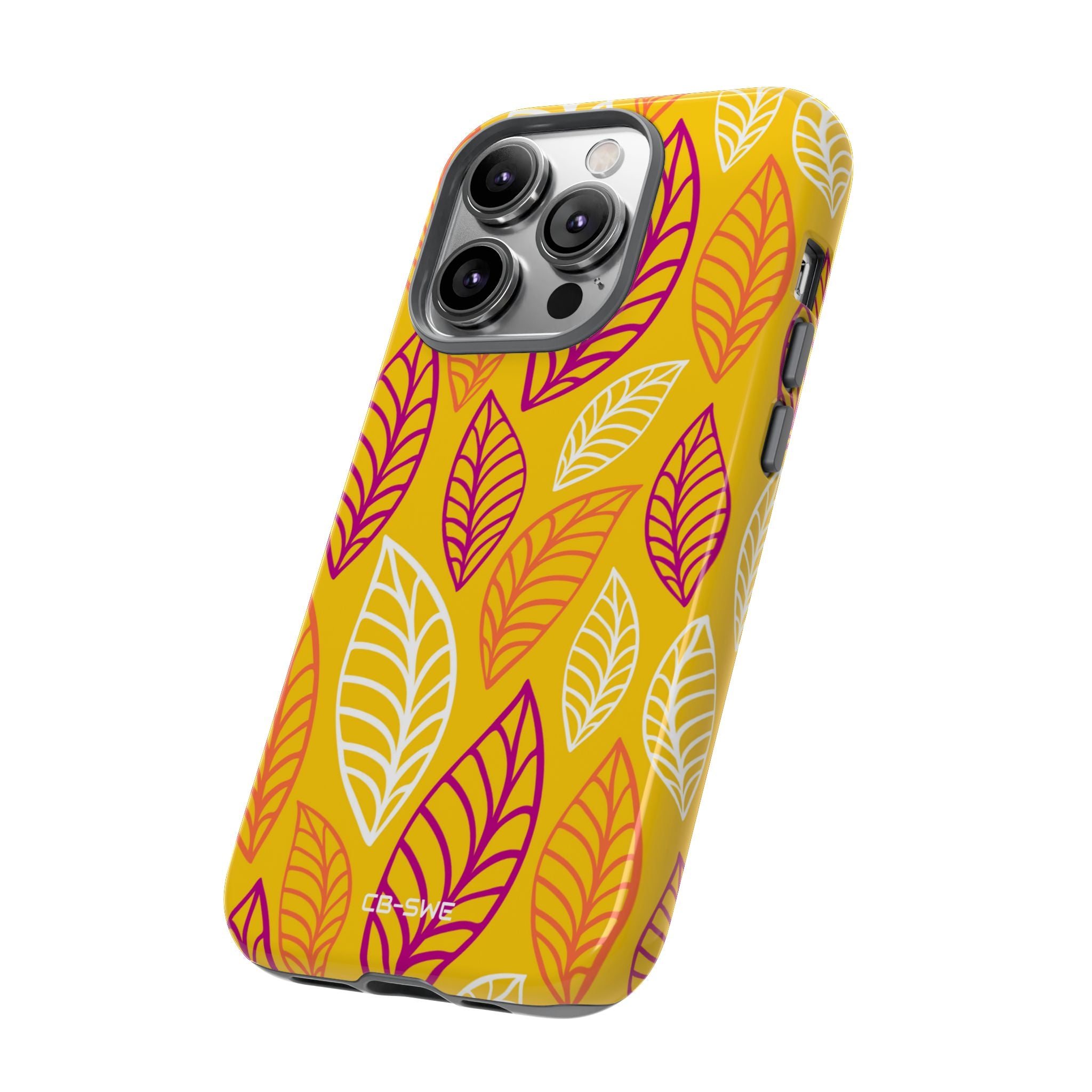 Vibrant Leaf Symphony - iPhone Case