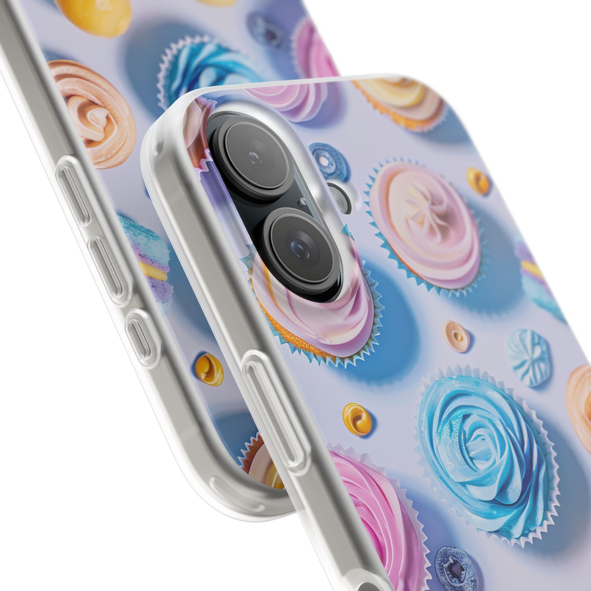 Pastel Whimsy Desserts - Flexi iPhone 16 Phone Case