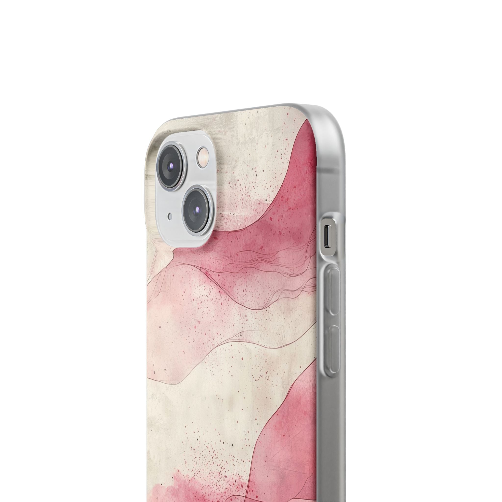 Crimson Waves iPhone 14 Case - Soft